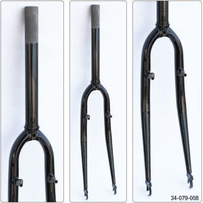 Fork Ultracycle 700 Hybrid Steel Black
