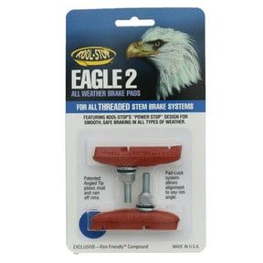 Brake Pads Kool Stop Eagle-Claw 2 Threaded Salmon