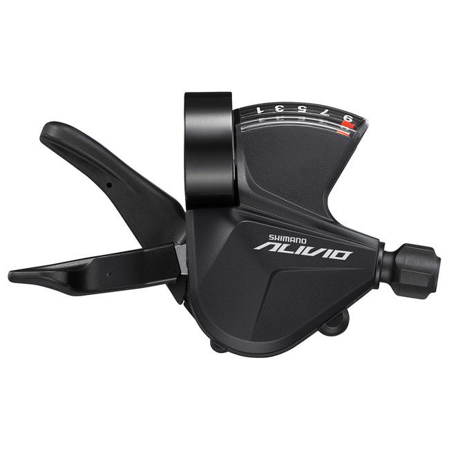 Shifter Shimano Alivio SL-M3100-R  9-Sp Right RapidFire Plus Black