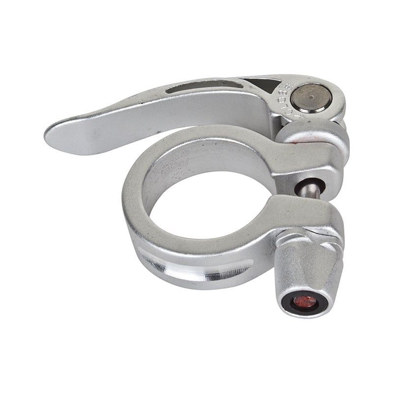 Seatpost Clamp 31.8 mm Alloy QR Silver