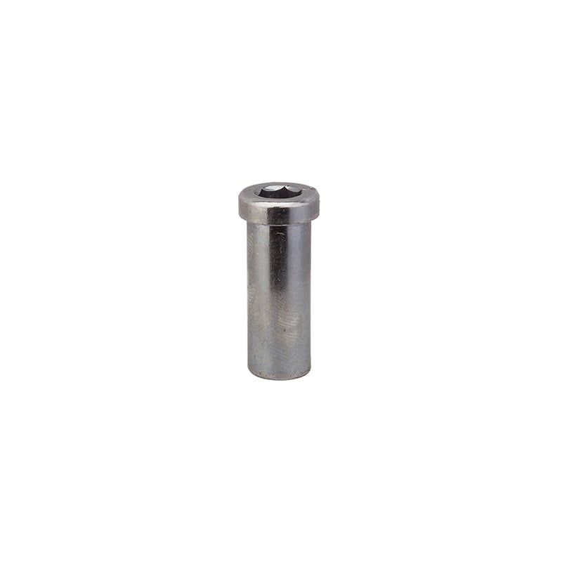 Recessed Brake Nut 20 mm Chrome