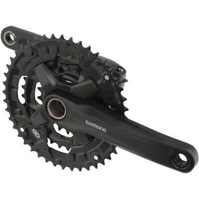 Crankset Shimano FC-MT210-3 3x9-Sp 170 mm Hollowtech Black