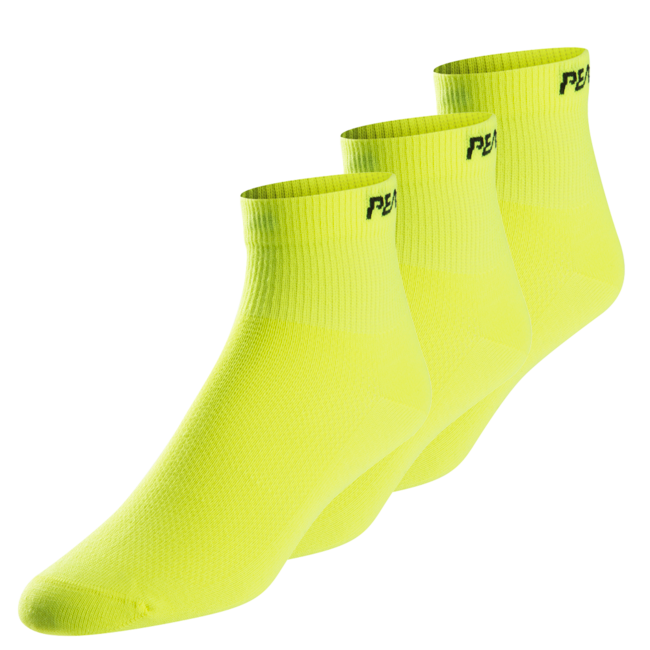 Socks Pearl Izumi Attack Low Medium Yellow 3-Pack