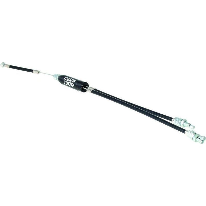 Brake Cable Gyro Rotor Detangler Curb Dog Upper Small 390 mm Black