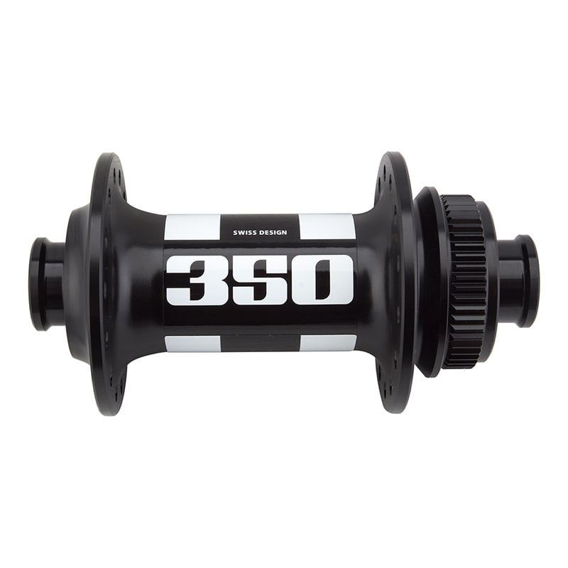 Hub DT Swiss 350 Front 28H 100x12 mm Thru Axle Centerlock Black