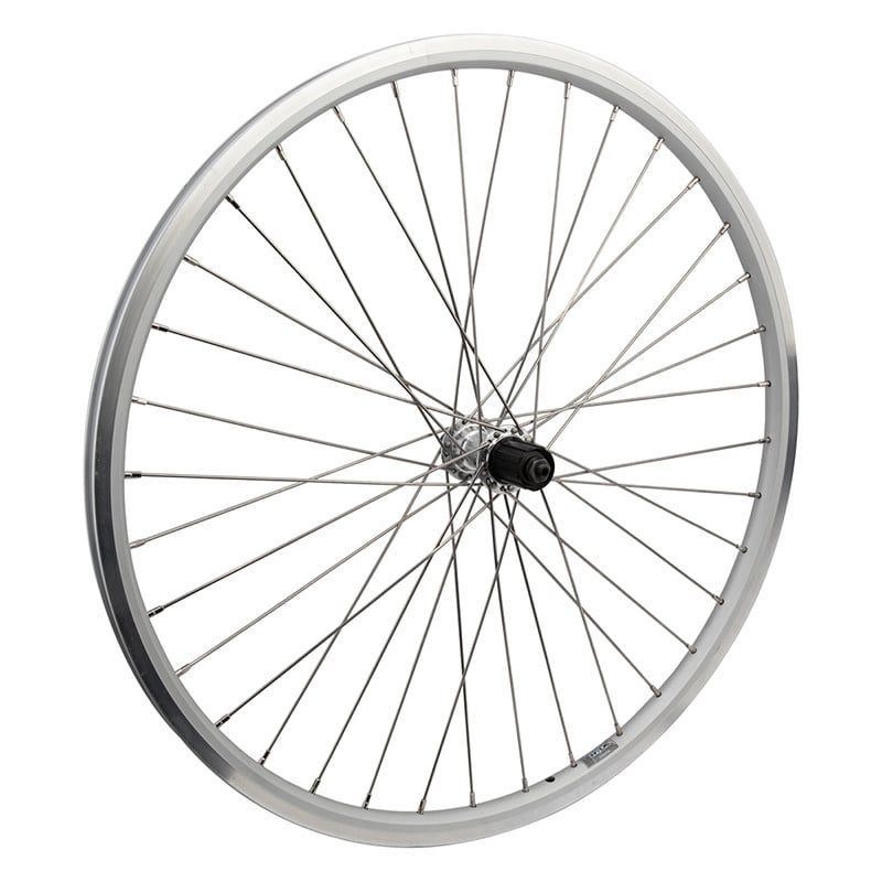 Wheel Alloy 700c 19 Inside Width Ryde Stratos SL WM AQ1000 8/9/10-Sp Cassette 36H 12GA QR 135 mm O.L.D. Silver