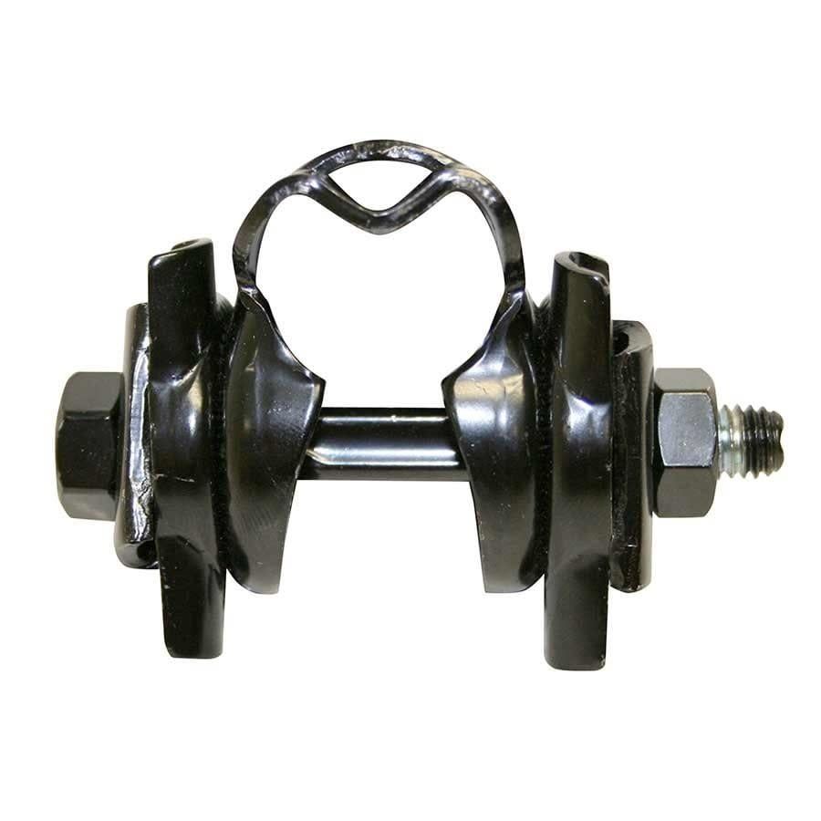 Saddle Rail Clamp 7/8&quot; Steel Black