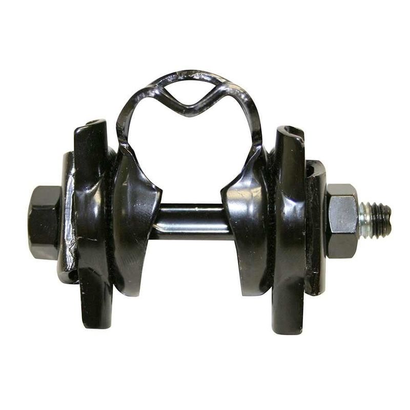 Saddle Rail Clamp 7/8&quot; Steel Black