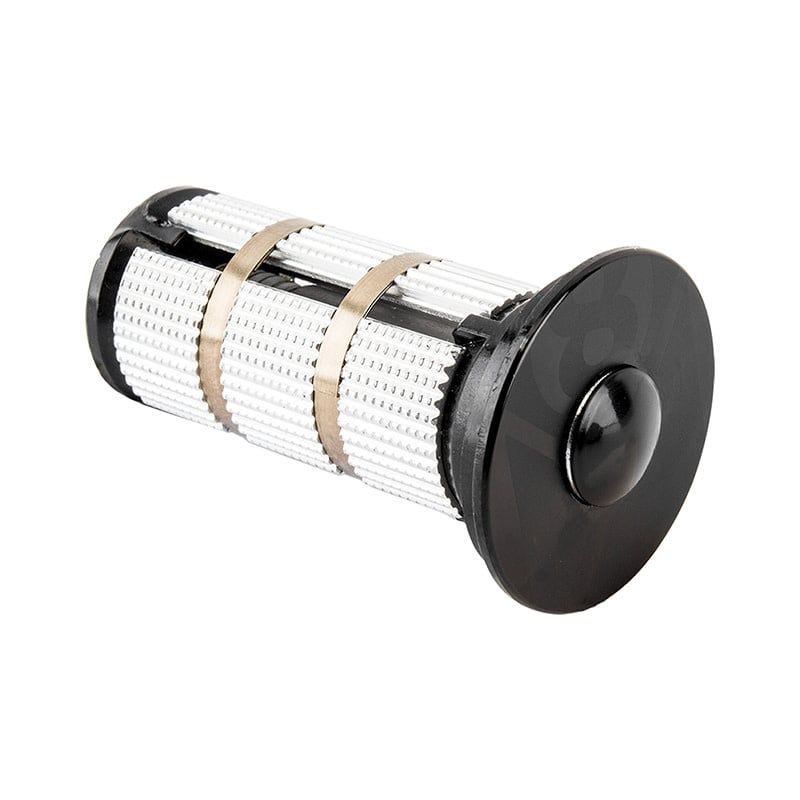 Headset Compression Plug &amp; Top Cap Origin8 Fusion 1-1/8&quot; 50 mm Flat Top Cap Black