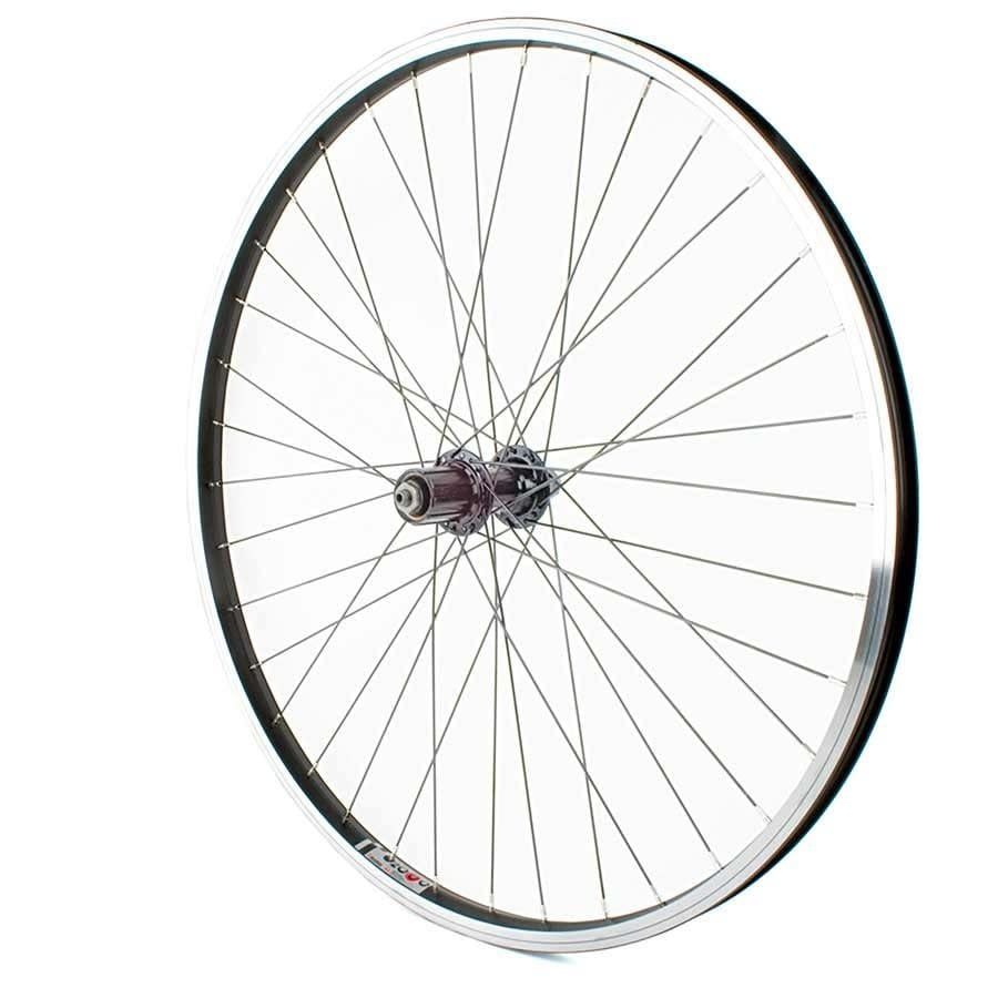 Wheel 26x1.5&quot; Alloy QR 8/9/10/-Sp Cassette Black