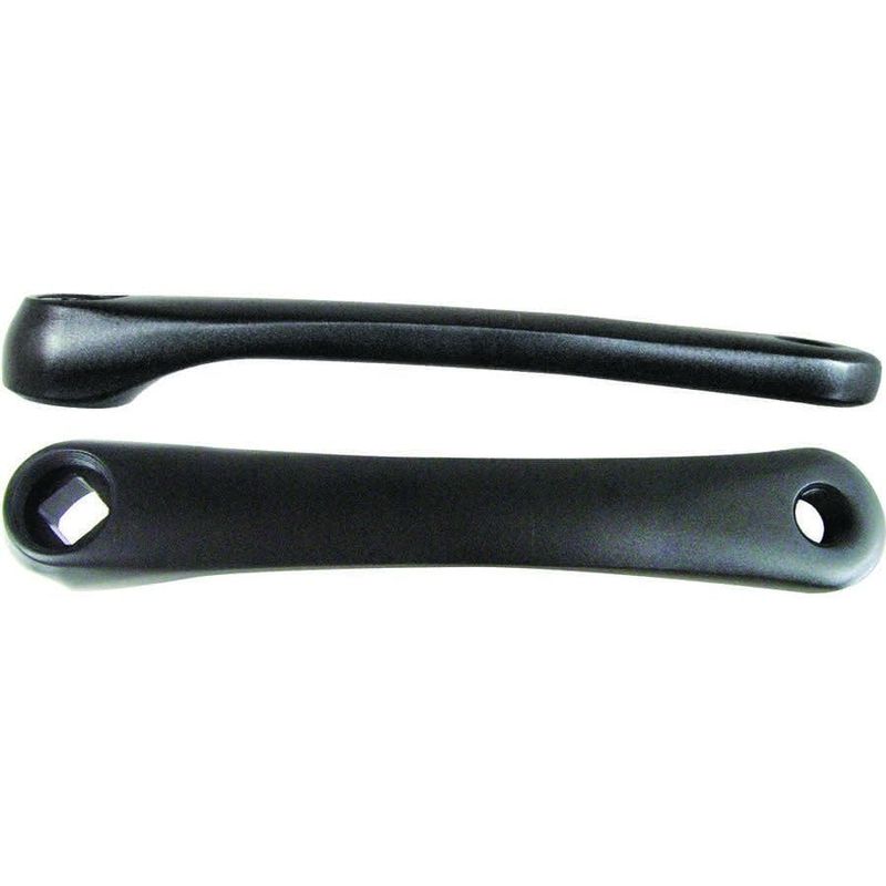 Crank Arm Left Only Square Taper Diamond 175 mm Black