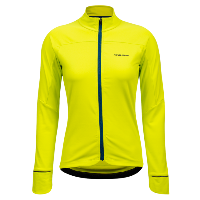 Jersey Pearl Izumi Women&#39;s Attack Thermal Medium Bio Lime/Twilight