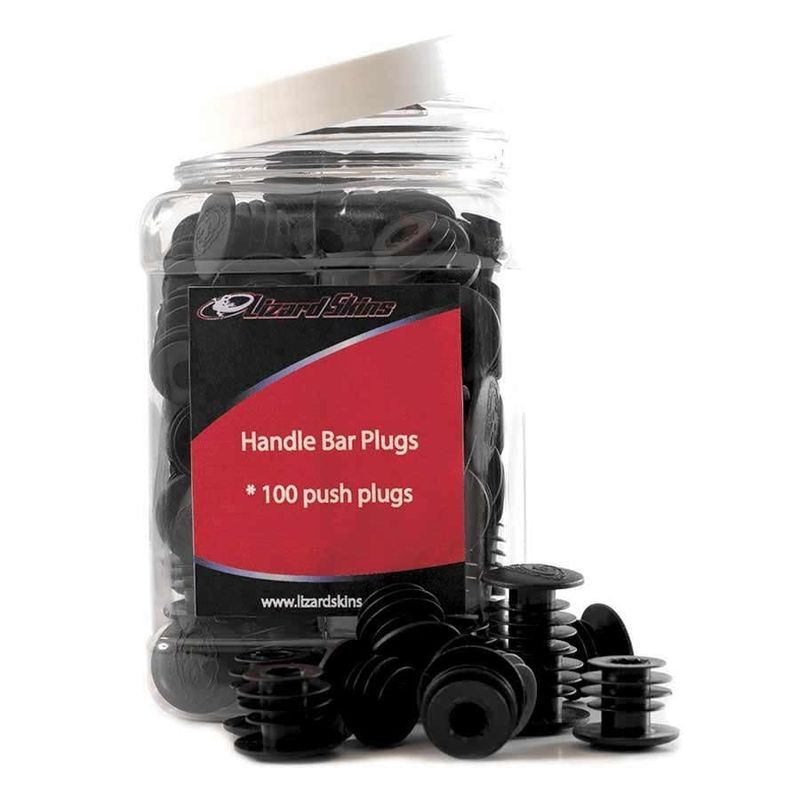 Handlebar End Plug Lizard Skins Black EACH