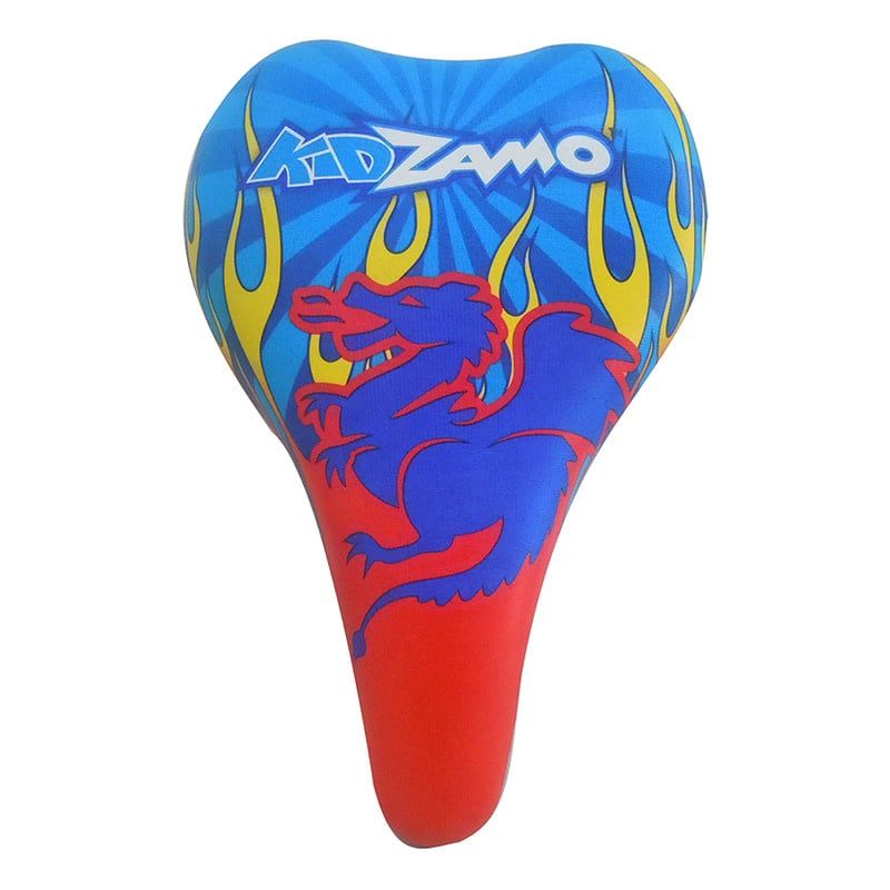 Saddle Kidzamo Flame Red/ Blue/ Yellow