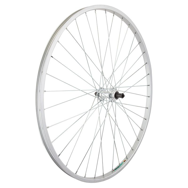Wheel 27x1-1/4&quot; Alloy 36H 5/6/7-Sp FW QR 126 mm O.L.D. 14g UCP Silver