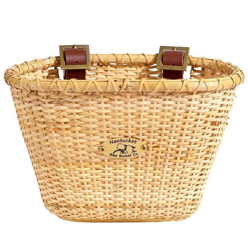 Basket Nantucket Lightship Junior Oval 9.75&quot;x5.75&quot;x7&quot; Natural