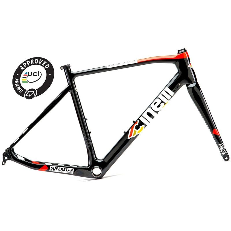 Frameset Cinelli Superstar Disc XL Black Cat
