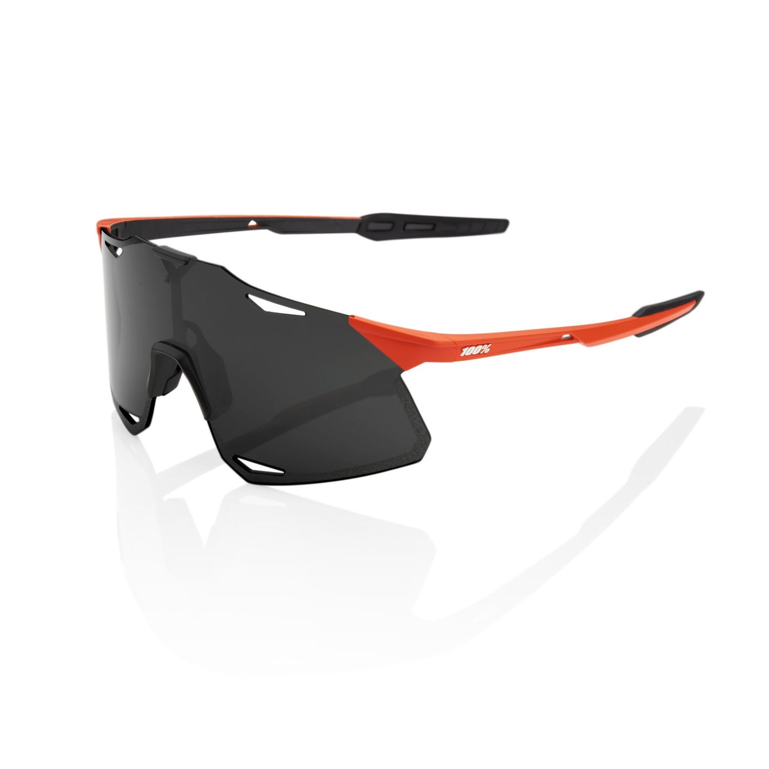 Sunglasses 100% Hypercraft Matte Oxyfire Smoke Lens