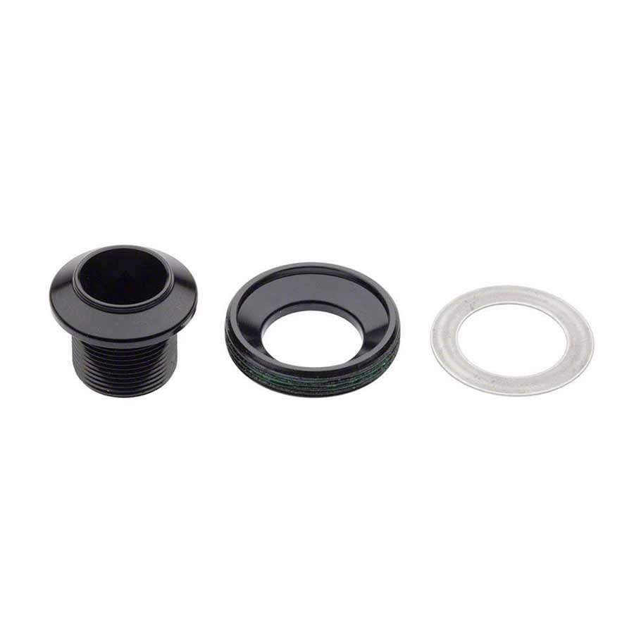 Crank Bolt &amp; Self-Extracting Dust Cap SRAM BB30-R M18/M30 Black