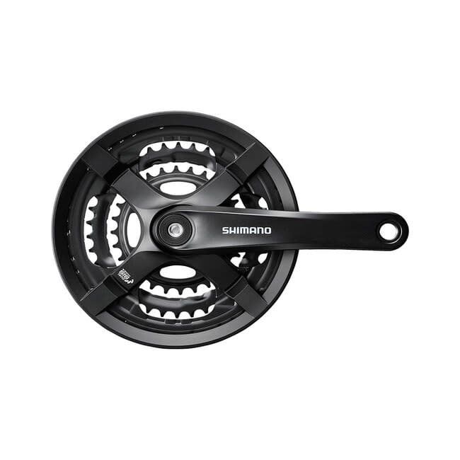 Crankset Shimano Tourney FC-TY501 6/7/8-Sp 170 mm 24/34/42t Black