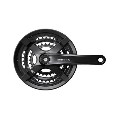 Crankset Shimano Tourney FC-TY501 6/7/8-Sp 170 mm 24/34/42t Black