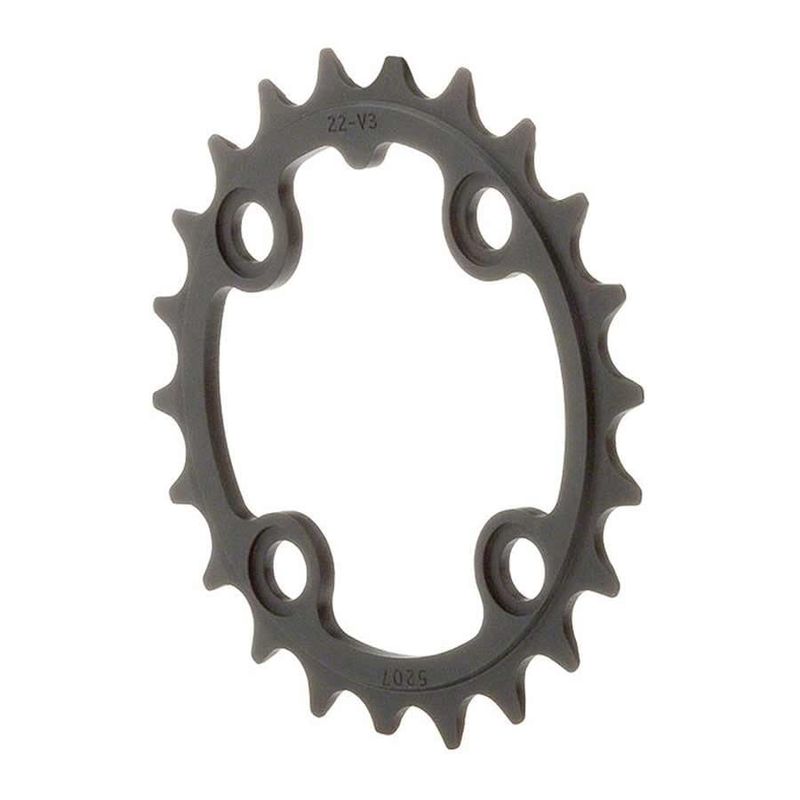 Chainring Truvativ Aluminum 22t 8/9/10-Sp 64 mm BCD Black