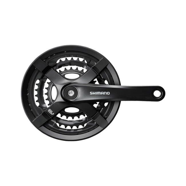Crankset Shimano  Tourney FC-TY501 6/7/8-Sp 175 mm 24/34/42t Black