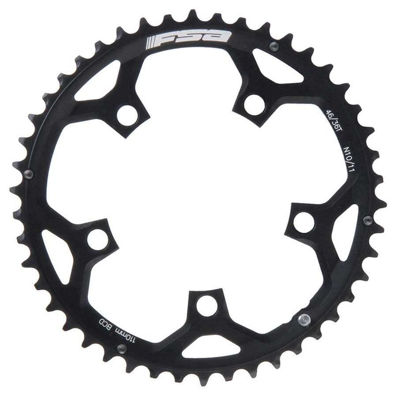 Chainring FSA Pro Road 110 mm 50T N11 12 mm Pin WA049 Black