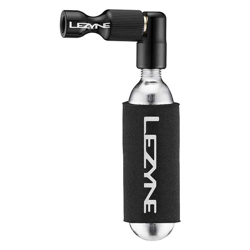 CO2 Inflator Lezyne Trigger Drive Threaded for PV &amp; SV w/1x16 g Black