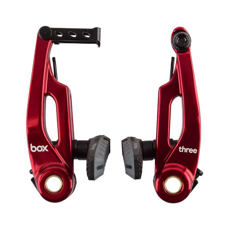 Brake Caliper Box Three V 108 mm Red