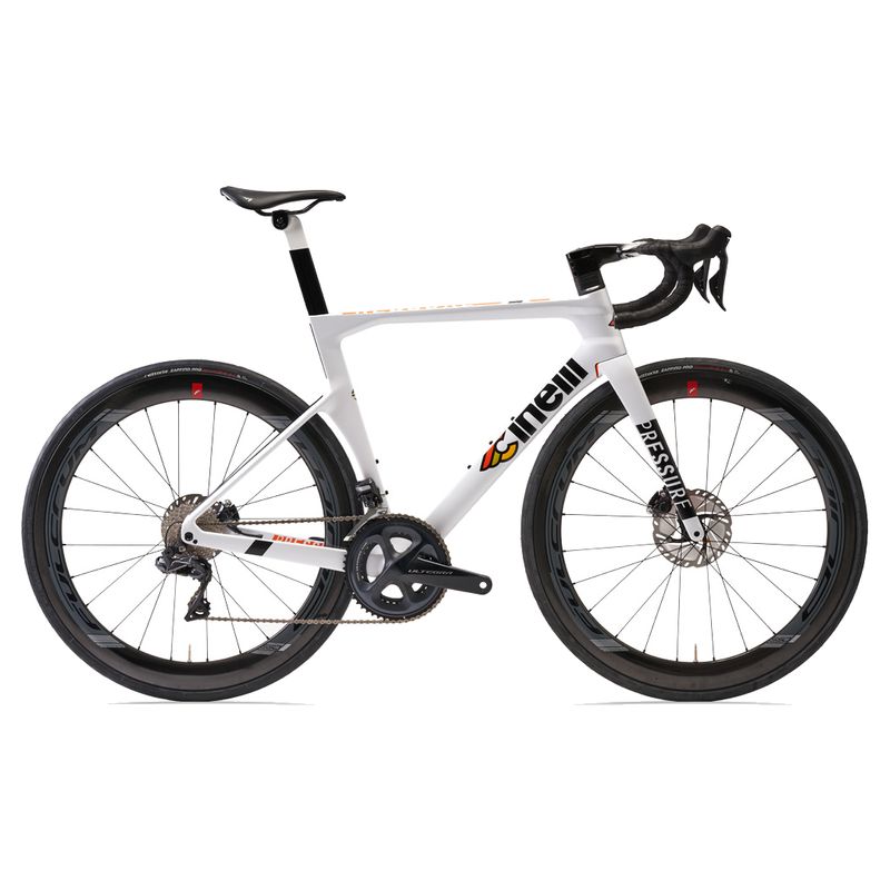 Frameset Cinelli Pressure w/Seatpost &amp; Handlebar XS White