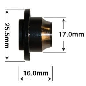 Hub Cone Wheels Mfg. CN-R063 Left Rear 16.0x17.0 mm