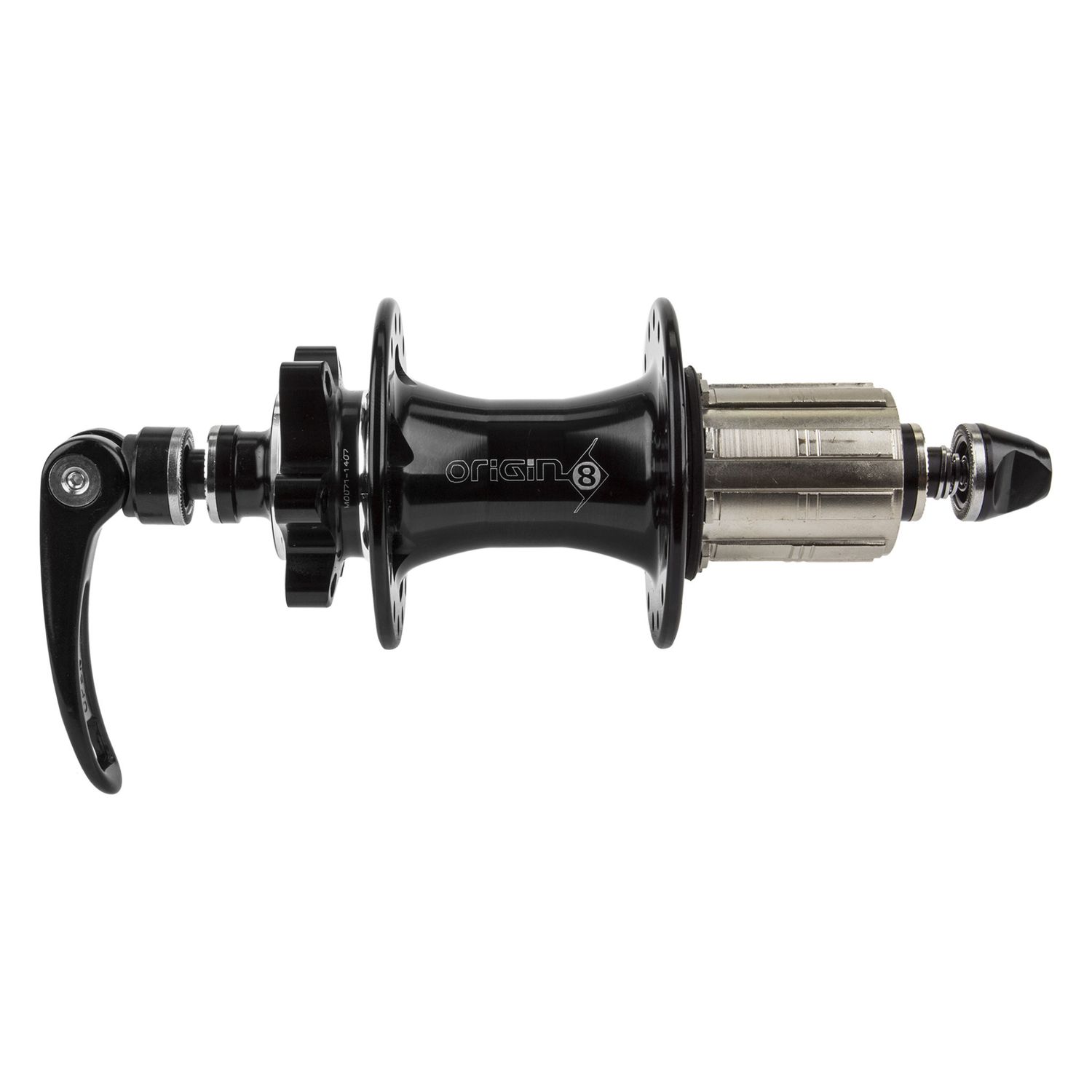Hub Origin8 MT2100 QR 6-Bolt 48h 135 mm O.L.D.  8/9/10-Sp Black