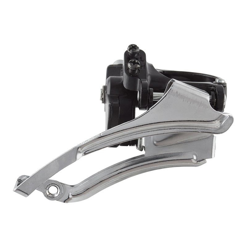 Front Derailleur SunRace  FD-M56 Dual Pull 28.6-34.9 mm Triple 42t Silver/Black