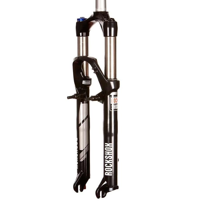 Fork RockShox Recon Silver TK Solo Air 26&quot; 100 mm 1-1/8&#39; QR Black