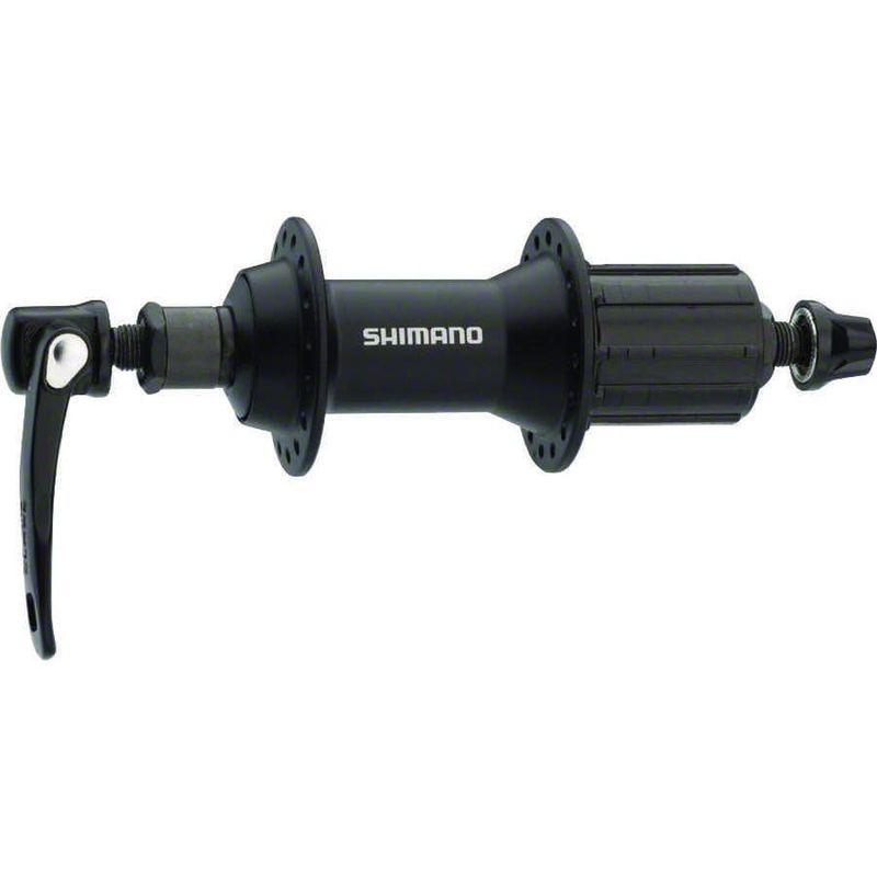 Hub Shimano Alivio T4000 32H 8/9/10-Sp HG QR Black