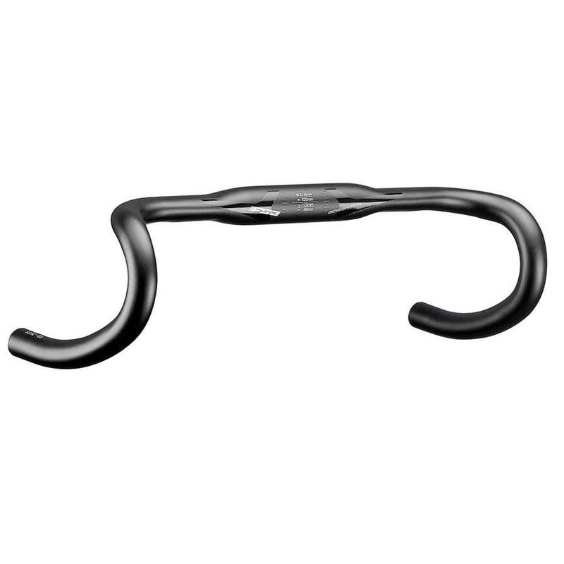 Handlebar FSA Gossamer Wing Compact 31.8 mm Clamp 420 mm Width 125 mm Drop 80 mm Reach Black