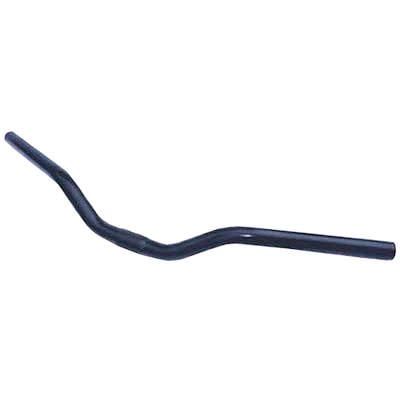 Handlebar MTB/Hybrid Alloy 25.4 mm 4&quot; Rise Black