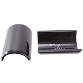 Handlebar Shim Wheels Manufacturing Alloy 26.0-31.8 mm Black
