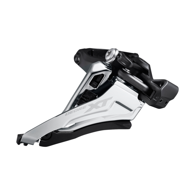 Front Derailleur Shimano Deore XT FD-M8100-M 2x12-Sp Side-Swing 34.9 mm (w/28.6 mm &amp; 31.8 mm  Adapters) 66°-69°