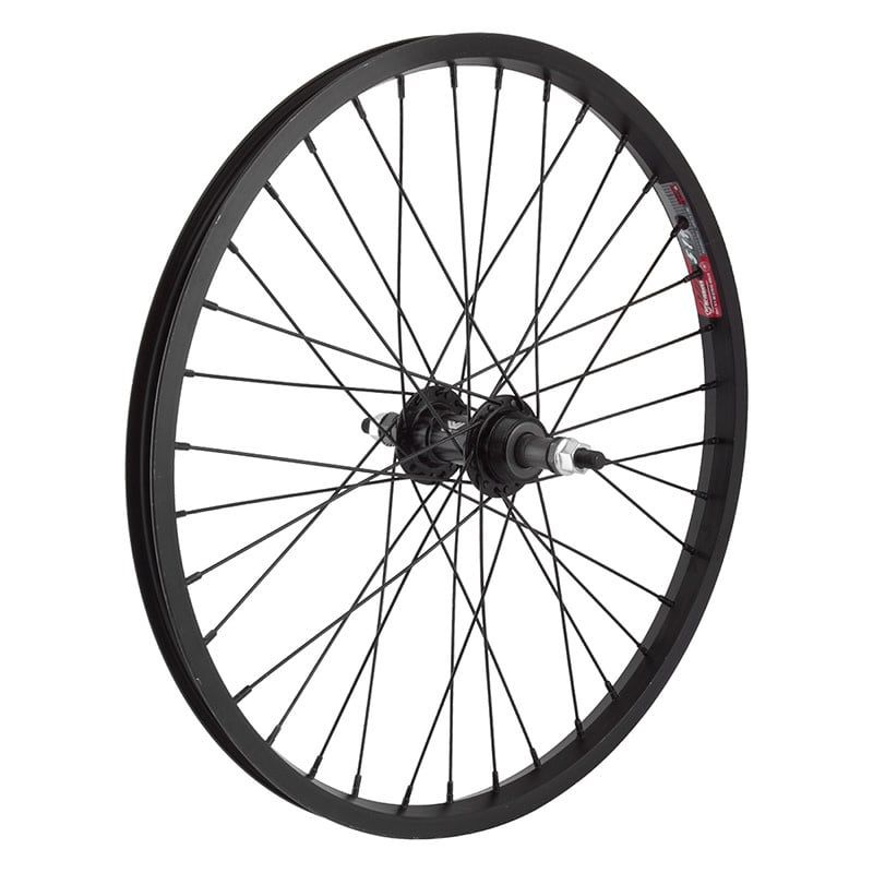 Wheel 20x1.75&quot; Alloy 406x19 36H 5/6/7-Sp FW Black