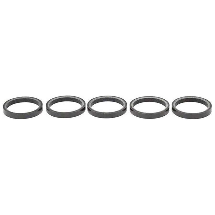 Headset Spacer Wheels Mfg. 1-1/8&quot; 5 mm Carbon EACH