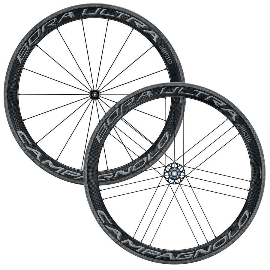 Wheelset Campagnolo Bora Ultra 50 Dark Clincher 700c 18/21-H QR