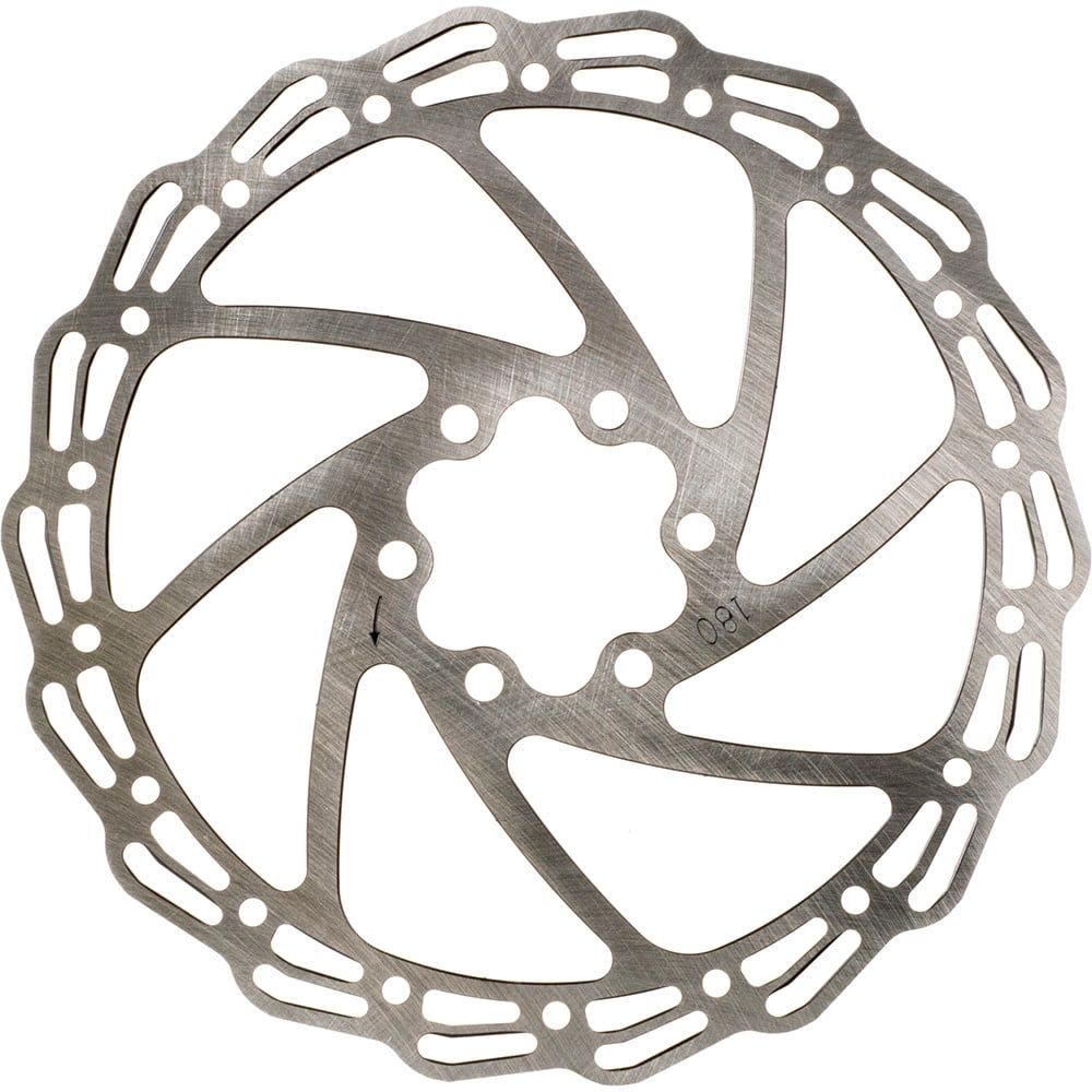 Disc Brake Rotor Altair 180 mm 6-Bolt Stainless