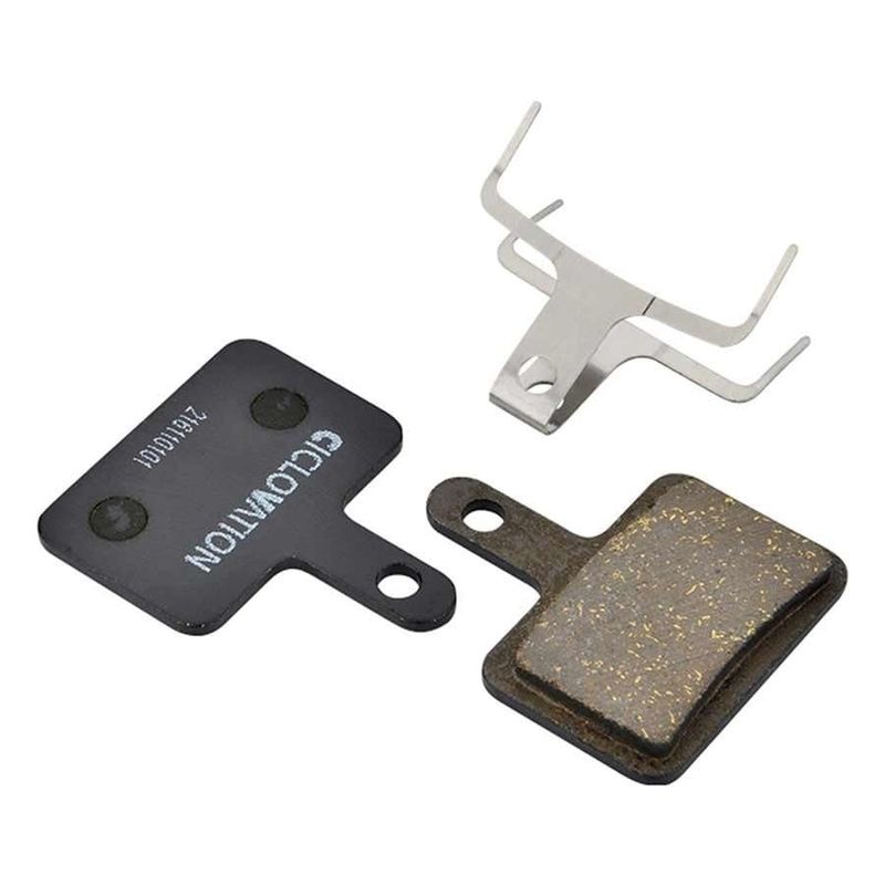 Disc Brake Pads Ciclovation Advanced Organic Steel Backplate Shimano B-Type EACH
