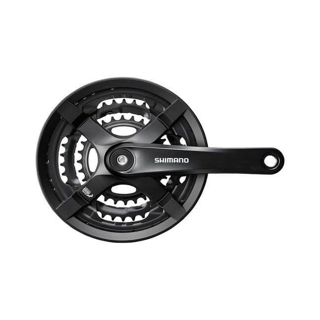 Crankset Shimano Tourney FC-TY501 6/7/8-Sp 170 mm 28/38/48t Black