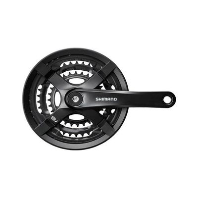 Crankset Shimano Tourney FC-TY501 6/7/8-Sp 170 mm 28/38/48t Black
