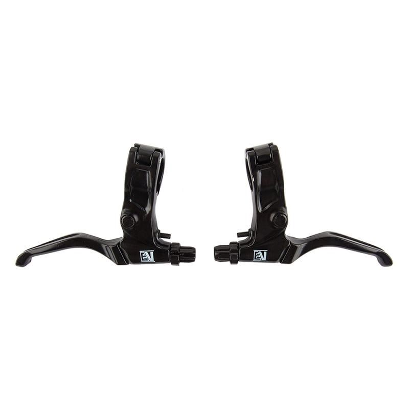 Brake Levers Evoke Hinged 2-Finger For Canti, Sidepull or U-brakes Black