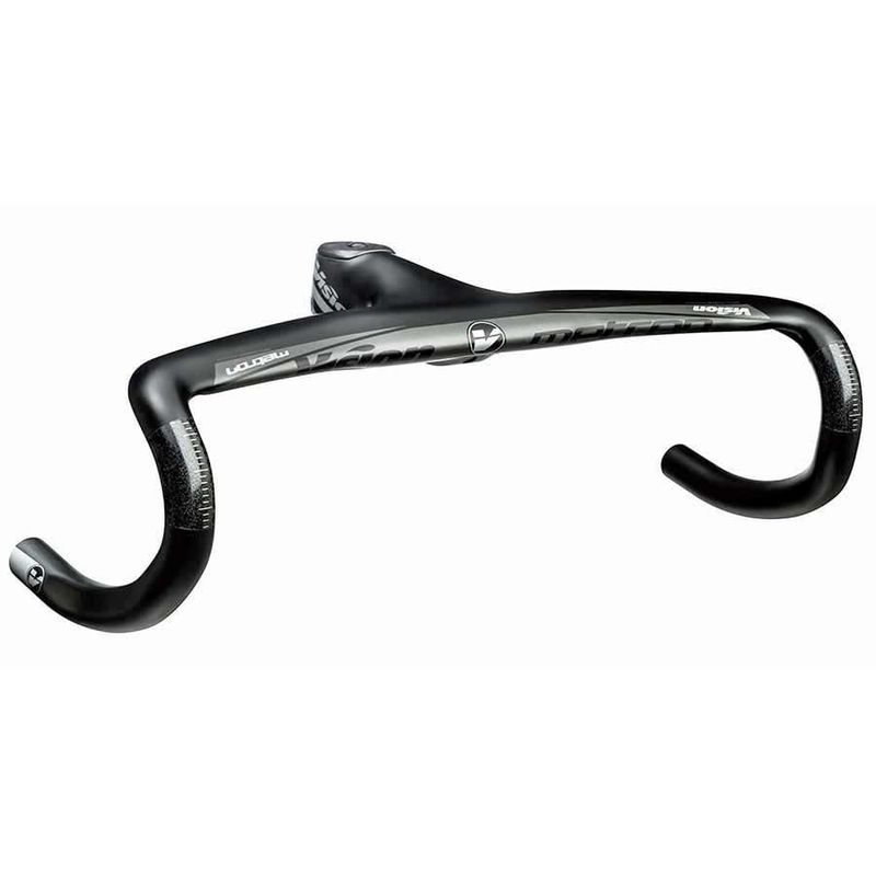 Integrated Handlebar &amp; Stem Vision Metron 5D 110 mm 125 mm Drop 80 mm Reach 420 mm Width
