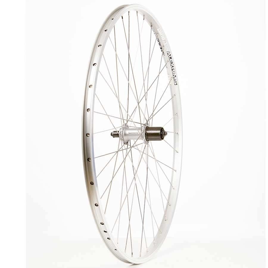 Wheel Alex DM18 / Shimano Acera FH-T3000 700c 36H QR 135 mm Silver